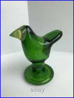 RARE IITTALA SCOPE 2017 Bird Legged Sieppo Scope green-yellow with Box New JPN