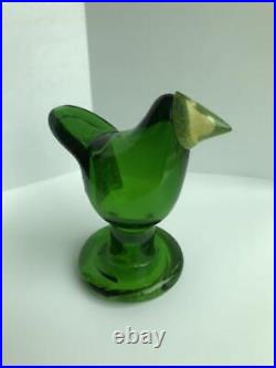 RARE IITTALA SCOPE 2017 Bird Legged Sieppo Scope green-yellow with Box New JPN