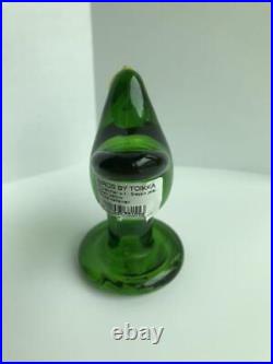 RARE IITTALA SCOPE 2017 Bird Legged Sieppo Scope green-yellow with Box New JPN