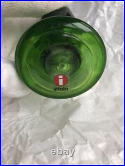 RARE IITTALA SCOPE 2017 Bird Legged Sieppo Scope green-yellow with Box New JPN