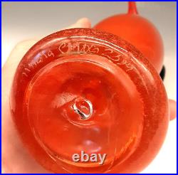 Rare IITTALA Art Glass OIVA TOIKKA Bird Signed CMOG 2019 Woodpecker 10 Figurine
