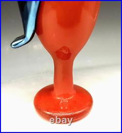 Rare IITTALA Art Glass OIVA TOIKKA Bird Signed CMOG 2019 Woodpecker 10 Figurine