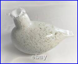 Rare Iittala Bird /Figurehead Objects Fashionable Pitiable Glasswork Glass Made