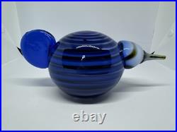 Rare Iittala Oiva Toikka Annual Bird Birds 2018 Pilot Luotsi, Finland, Glass