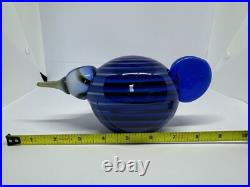 Rare Iittala Oiva Toikka Annual Bird Birds 2018 Pilot Luotsi, Finland, Glass