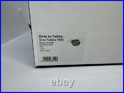 Rare Iittala Oiva Toikka Annual Bird Birds 2018 Pilot Luotsi, Finland, Glass