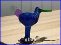 Reason Iittala Birds Oiva Toikka Kiikkuri Ultramarine Blue 2019 Limited 500