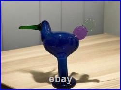 Reason Iittala Birds Oiva Toikka Kiikkuri Ultramarine Blue 2019 Limited 500