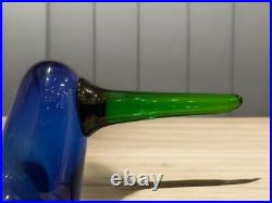 Reason Iittala Birds Oiva Toikka Kiikkuri Ultramarine Blue 2019 Limited 500