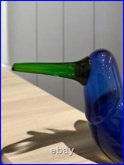 Reason Iittala Birds Oiva Toikka Kiikkuri Ultramarine Blue 2019 Limited 500