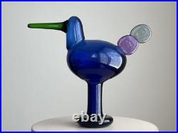 Reason Iittala Birds by Toikka Kiikkuri Ultramarine Blue 2019 LTD 500 Used JPN