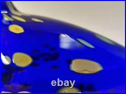 Sinikki Oiva Toikka Special Bird Design blown Glass Iittala Finland