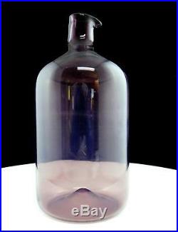 Timo Sarpaneva Iittala Crystal Lintupullo 1-400 Amethyst 7 1/2 Bird Bottle 1957