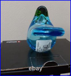 Toikka Iittala Birds Figurine Sieppo Light Blue Green