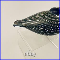 Toikka Littala Wren Signed Beautiful Condition Glass Collectible Green