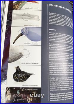 Toikka's Glass Birds Book 2024 Iittala Bird Collection Collectible New Toikka's Glass Birds Book 2024 Iittala Bird Collection Collectible New