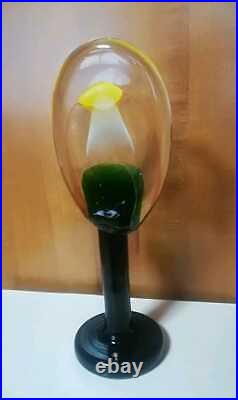 Unused 2015 Iittala Oiva Toikka Lollipop Glass Art Bird Only 50 With Box
