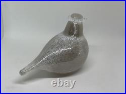 Vintage O. Toikka White Bird Finland Ptarmigan IIttala Small Willow Grouse