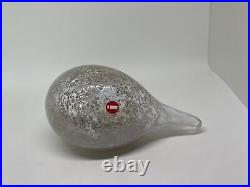 Vintage O. Toikka White Bird Finland Ptarmigan IIttala Small Willow Grouse