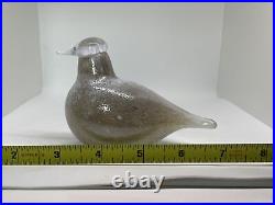 Vintage O. Toikka White Bird Finland Ptarmigan IIttala Small Willow Grouse