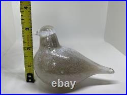 Vintage O. Toikka White Bird Finland Ptarmigan IIttala Small Willow Grouse